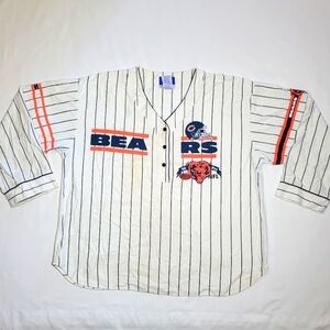 Vintage 90s NFL Chicago Bears Esleep Pajama Shirt